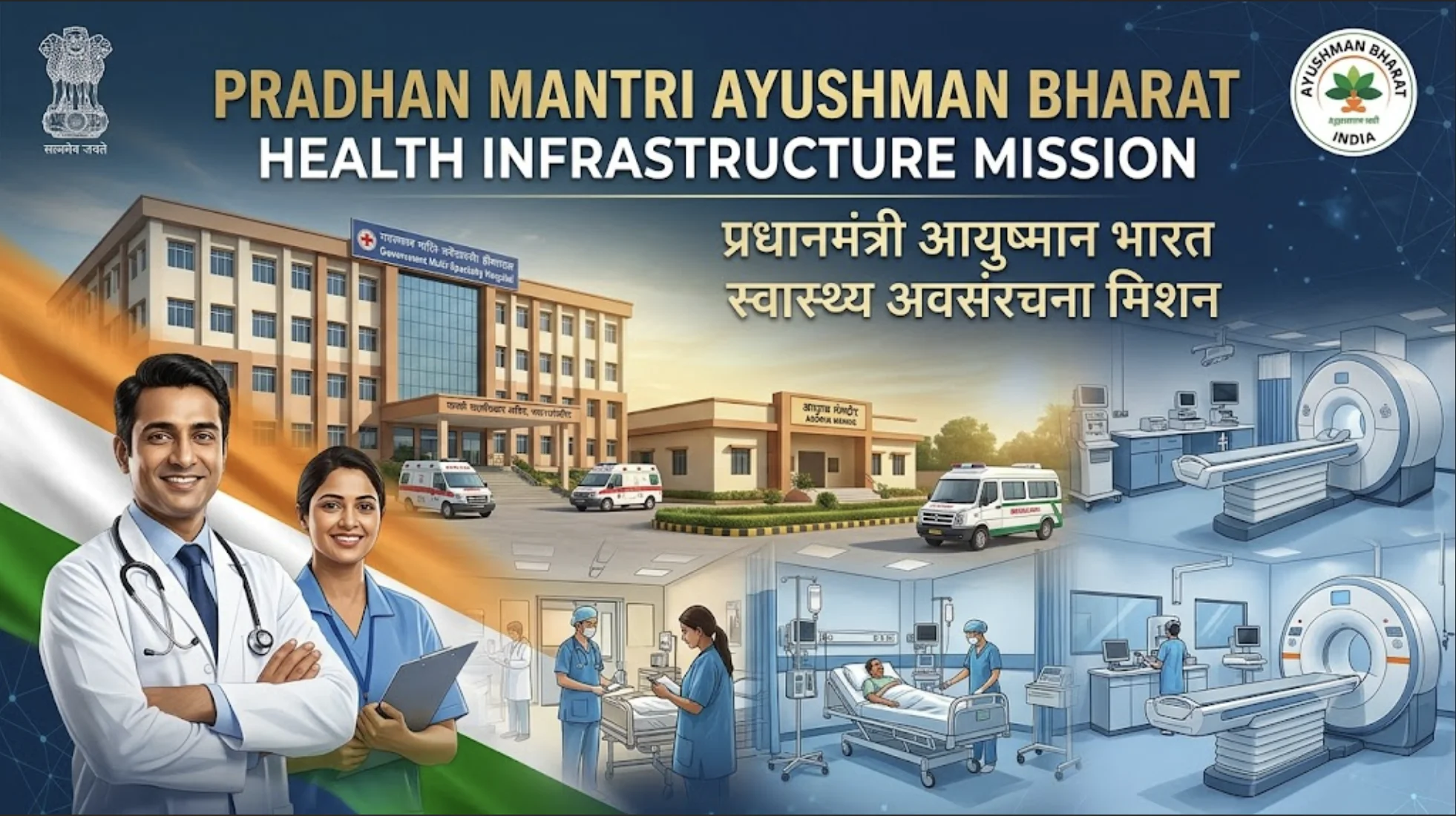 PM-ABHIM - Pradhan Mantri Ayushman Bharat Health Infrastructure Mission